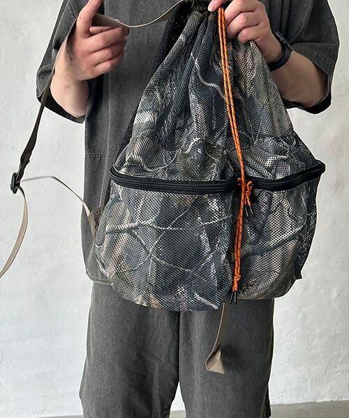 ABAHOUSE / アバハウス リュック・バックパック | 【WEEKEND(ER)/ウィークエンダー】WKD　MESH　DW PACK/ウ | 詳細1