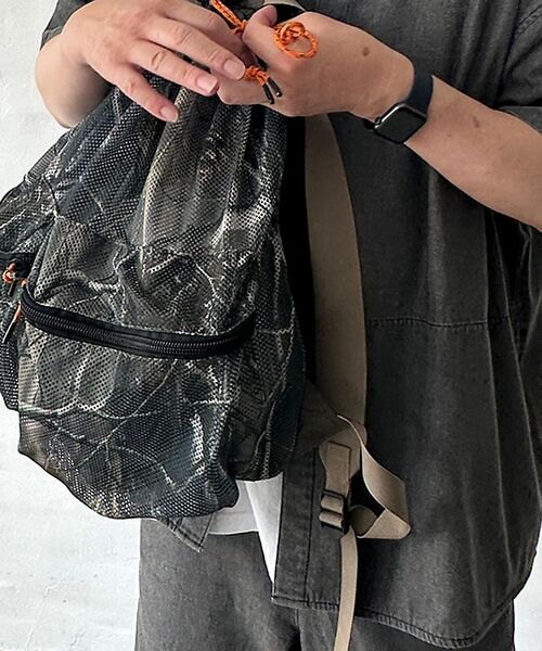 ABAHOUSE / アバハウス リュック・バックパック | 【WEEKEND(ER)/ウィークエンダー】WKD　MESH　DW PACK/ウ | 詳細4