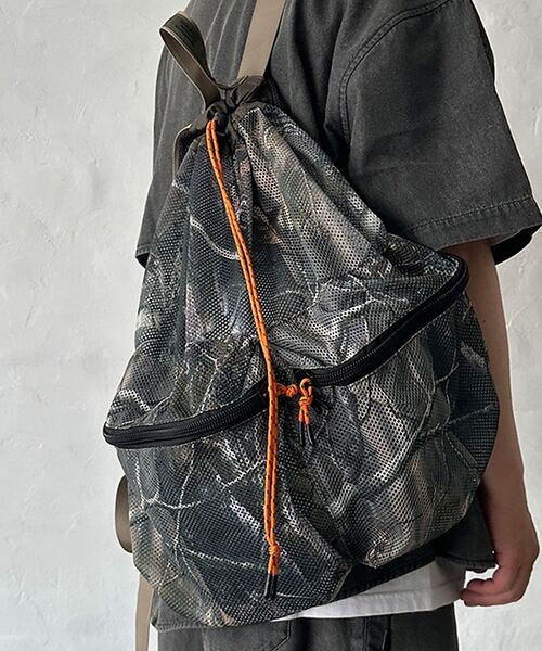 ABAHOUSE / アバハウス リュック・バックパック | 【WEEKEND(ER)/ウィークエンダー】WKD　MESH　DW PACK/ウ | 詳細7