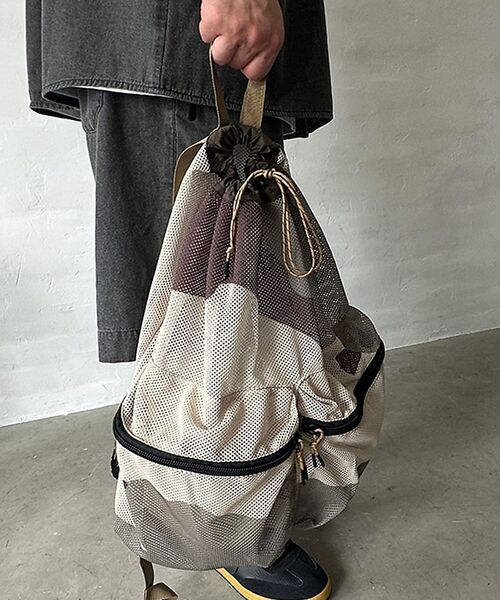 ABAHOUSE / アバハウス リュック・バックパック | 【WEEKEND(ER)/ウィークエンダー】WKD　MESH　DW PACK/ウ | 詳細13