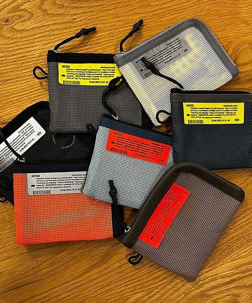 ABAHOUSE / アバハウス ポーチ | 【WEEKEND(ER)/ウィークエンダー】ＰＶＣ MESH MULTICASE | 詳細1