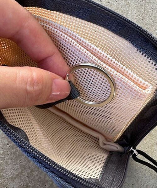 ABAHOUSE / アバハウス ポーチ | 【WEEKEND(ER)/ウィークエンダー】ＰＶＣ MESH MULTICASE | 詳細3