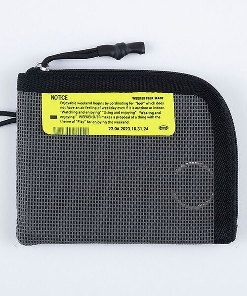 ABAHOUSE / アバハウス ポーチ | 【WEEKEND(ER)/ウィークエンダー】ＰＶＣ MESH MULTICASE | 詳細9