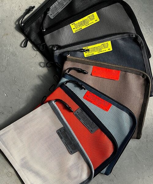 ABAHOUSE / アバハウス ポーチ | 【WEEKEND(ER)/ウィークエンダー】PVC　MESH FLATCASE/ | 詳細1