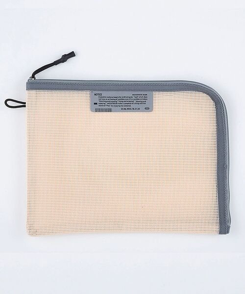 ABAHOUSE / アバハウス ポーチ | 【WEEKEND(ER)/ウィークエンダー】PVC　MESH FLATCASE/ | 詳細2
