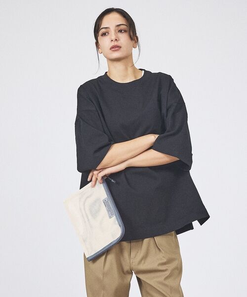 ABAHOUSE / アバハウス ポーチ | 【WEEKEND(ER)/ウィークエンダー】PVC　MESH FLATCASE/ | 詳細3