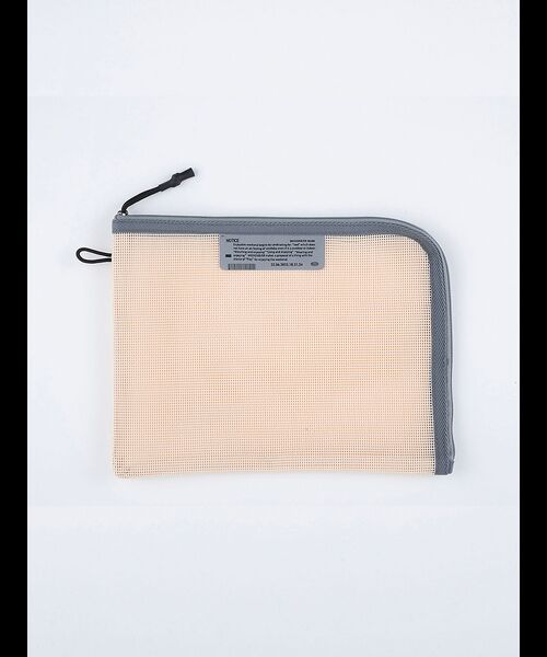ABAHOUSE / アバハウス ポーチ | 【WEEKEND(ER)/ウィークエンダー】PVC　MESH FLATCASE/ | 詳細7