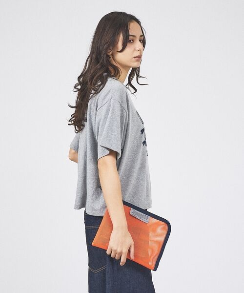 ABAHOUSE / アバハウス ポーチ | 【WEEKEND(ER)/ウィークエンダー】PVC　MESH FLATCASE/ | 詳細17