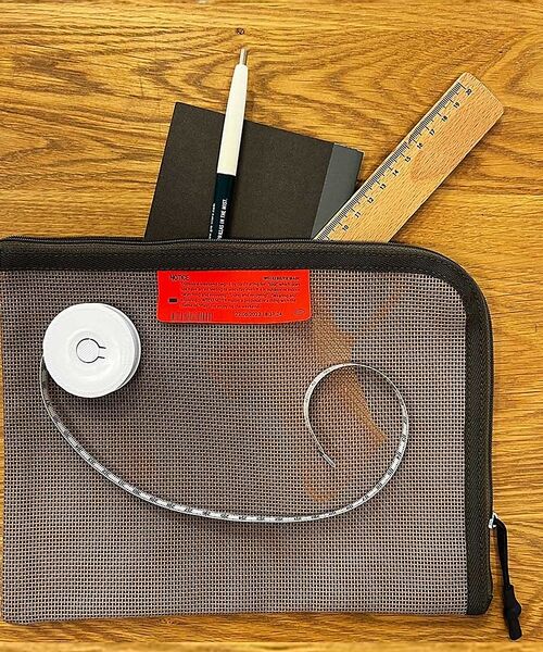 ABAHOUSE / アバハウス ポーチ | 【WEEKEND(ER)/ウィークエンダー】PVC　MESH FLATCASE/ | 詳細9