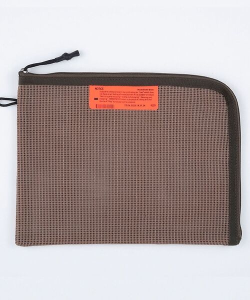 ABAHOUSE / アバハウス ポーチ | 【WEEKEND(ER)/ウィークエンダー】PVC　MESH FLATCASE/ | 詳細10