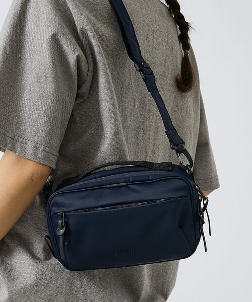 ABAHOUSE / アバハウス ショルダーバッグ | 【DsBk / ディーエスビーケー】 RECTANGLE SL SMALL ／シ（ネイビー）