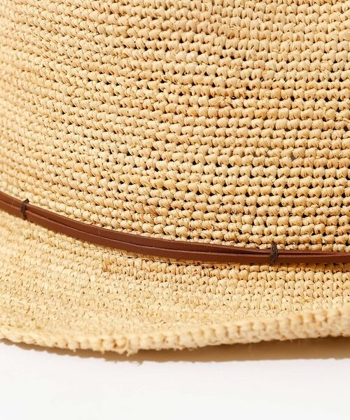 ABAHOUSE / アバハウス ハット | 【RUBEN/ルーベン】ナチュラルカラーRAFFIAHATシリーズ/ナチュラルカ | 詳細2