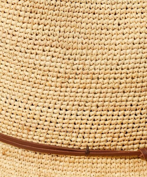 ABAHOUSE / アバハウス ハット | 【RUBEN/ルーベン】ナチュラルカラーRAFFIAHATシリーズ/ナチュラルカ | 詳細3