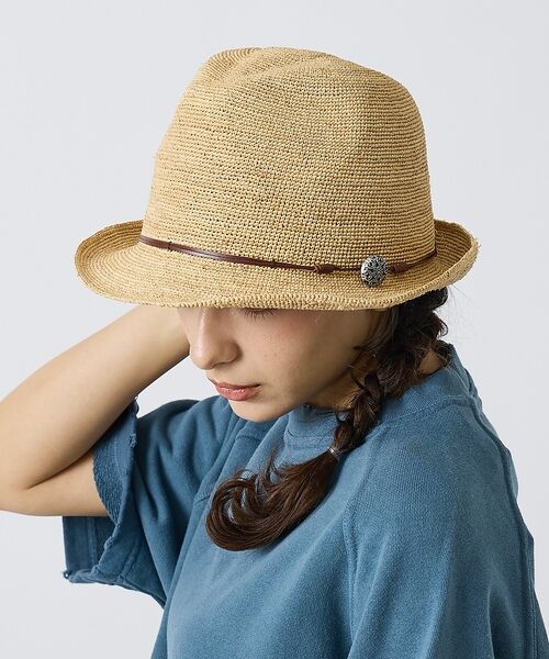 ABAHOUSE / アバハウス ハット | 【RUBEN/ルーベン】ナチュラルカラーRAFFIAHATシリーズ/ナチュラルカ（ベージュ系その他1）