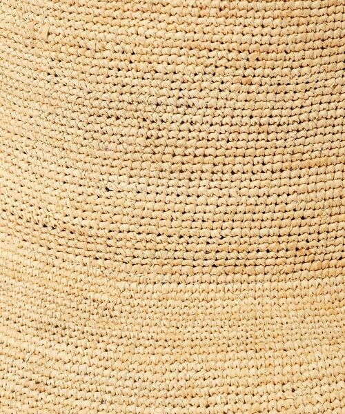 ABAHOUSE / アバハウス ハット | 【RUBEN/ルーベン】ナチュラルカラーRAFFIAHATシリーズ/ナチュラルカ | 詳細7