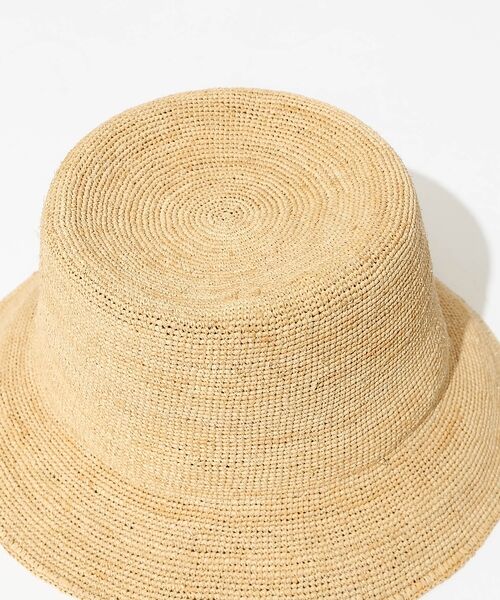 ABAHOUSE / アバハウス ハット | 【RUBEN/ルーベン】ナチュラルカラーRAFFIAHATシリーズ/ナチュラルカ | 詳細8