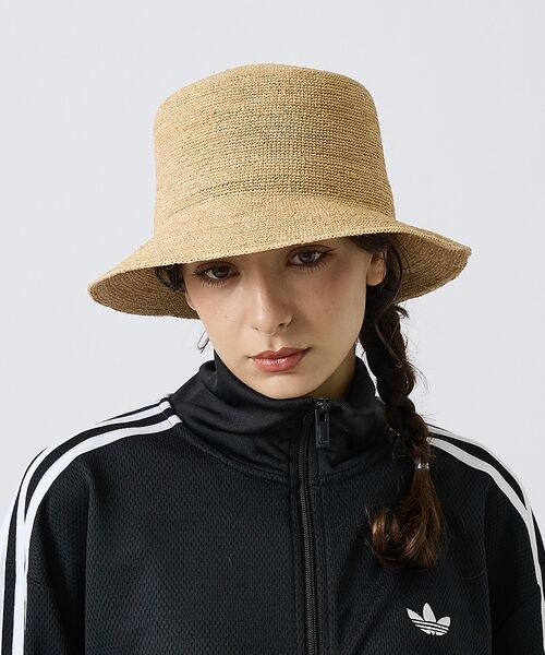 ABAHOUSE / アバハウス ハット | 【RUBEN/ルーベン】ナチュラルカラーRAFFIAHATシリーズ/ナチュラルカ（ベージュ系その他2）