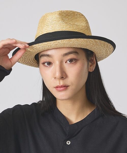 ABAHOUSE / アバハウス ハット | 【RUBEN/ルーベン】STRAW LONGBRIM CODEHAT/ストローロ | 詳細3