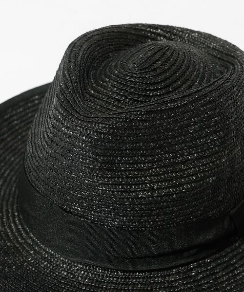 ABAHOUSE / アバハウス ハット | 【RUBEN/ルーベン】STRAW LONGBRIM CODEHAT/ストローロ | 詳細7