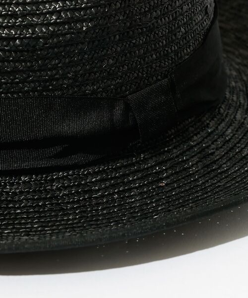 ABAHOUSE / アバハウス ハット | 【RUBEN/ルーベン】STRAW LONGBRIM CODEHAT/ストローロ | 詳細9