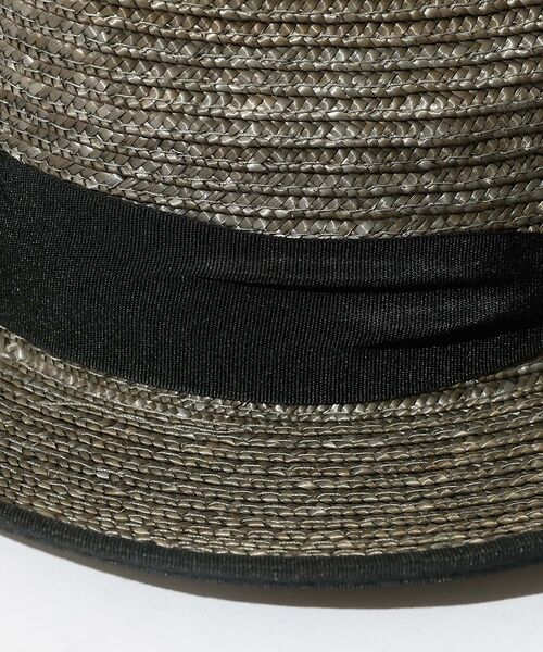 ABAHOUSE / アバハウス ハット | 【RUBEN/ルーベン】STRAW LONGBRIM CODEHAT/ストローロ | 詳細12