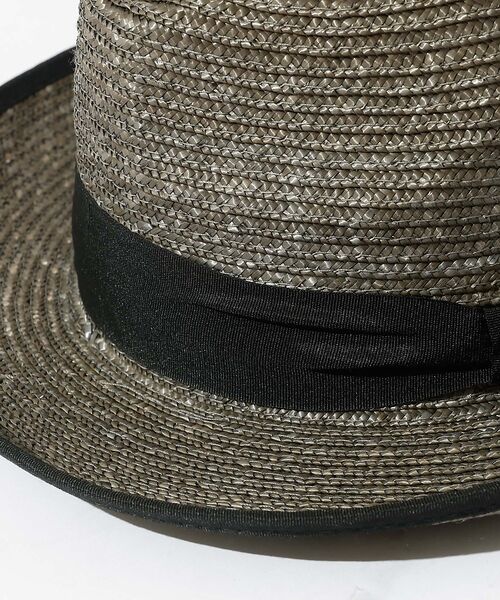 ABAHOUSE / アバハウス ハット | 【RUBEN/ルーベン】STRAW LONGBRIM CODEHAT/ストローロ | 詳細13