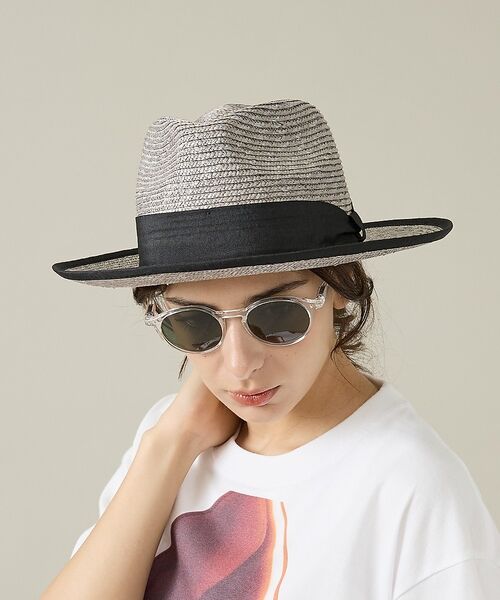 ABAHOUSE / アバハウス ハット | 【RUBEN/ルーベン】STRAW LONGBRIM CODEHAT/ストローロ | 詳細22