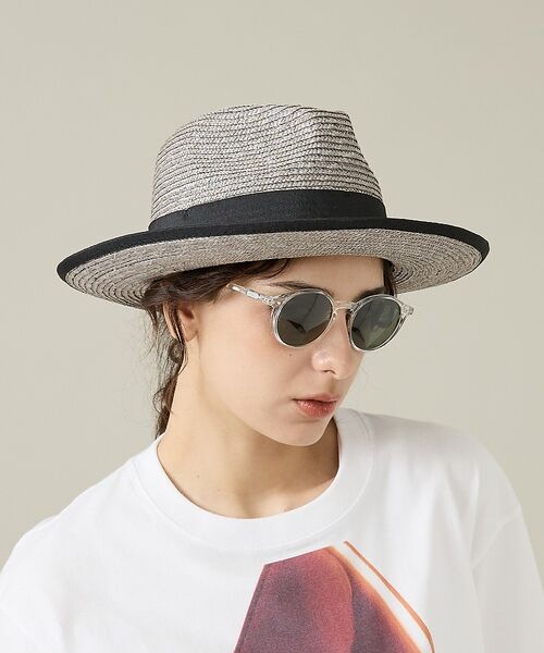 ABAHOUSE / アバハウス ハット | 【RUBEN/ルーベン】STRAW LONGBRIM CODEHAT/ストローロ | 詳細23