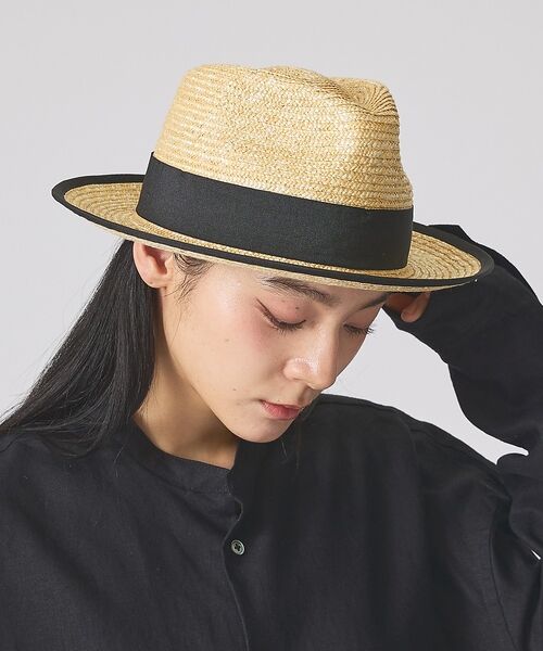 ABAHOUSE / アバハウス ハット | 【RUBEN/ルーベン】STRAW LONGBRIM CODEHAT/ストローロ | 詳細14