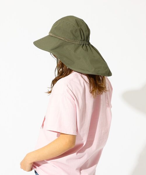 ABAHOUSE / アバハウス ハット | 【RUBEN/ルーベン】SHADE SAFARI HAT/シェードサファリハット（カーキ）