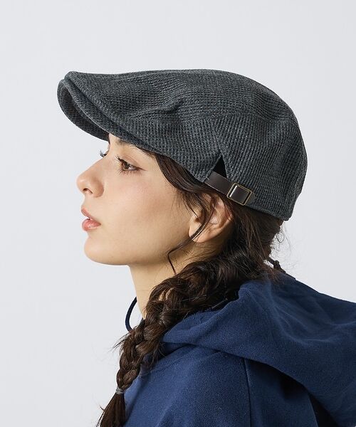 ABAHOUSE / アバハウス ハット | 【RUBEN/ルーベン】WAFFLE HUNTING/ワッフルハンチング/ユニセ（グレー）