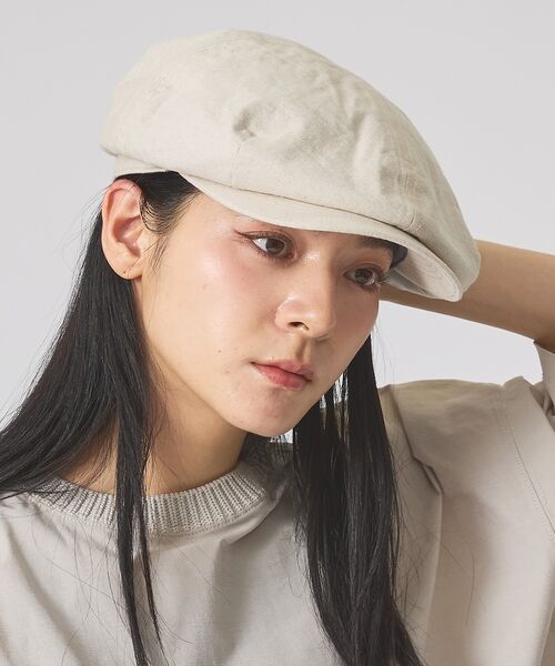 ABAHOUSE / アバハウス ハット | 【RUBEN/ルーベン】COTTON LINEN BIG CASKET/コットン | 詳細6