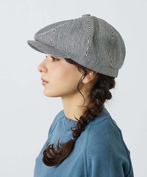 ABAHOUSE / アバハウス ハット | 【RUBEN/ルーベン】DENIM CASKET/デニムキャスケット/ユニセック（インディゴ）