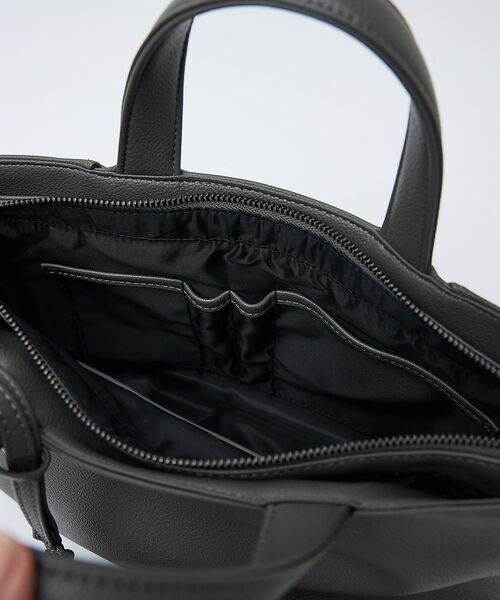 ABAHOUSE / アバハウス トートバッグ | 【ABAHOUSE　les essentiels】定番ミニトートバッグ / スプ | 詳細11