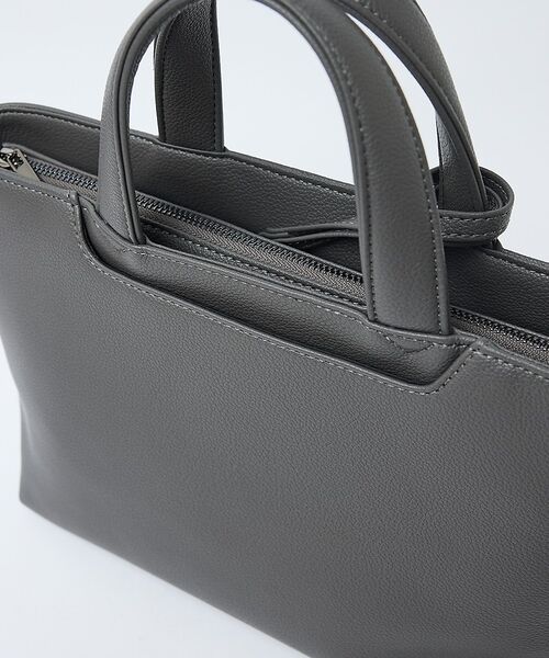 ABAHOUSE / アバハウス トートバッグ | 【ABAHOUSE　les essentiels】定番ミニトートバッグ / スプ | 詳細6