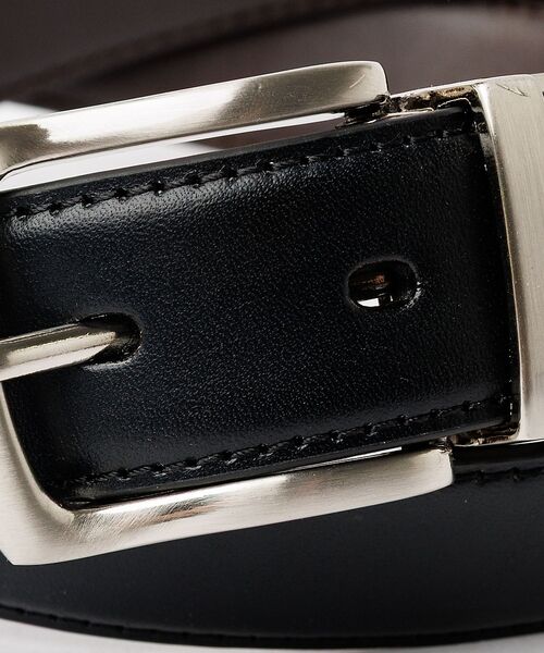 ABAHOUSE / アバハウス ベルト・サスペンダー | 【ABAHOUSE　les essentiels】　　牛革リバーシブルドレスベル | 詳細2