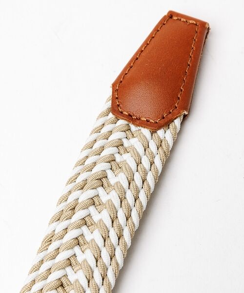 ABAHOUSE / アバハウス ベルト・サスペンダー | 【ABAHOUSE　les essentiels】　　カラーミックスゴムメッシュ | 詳細2