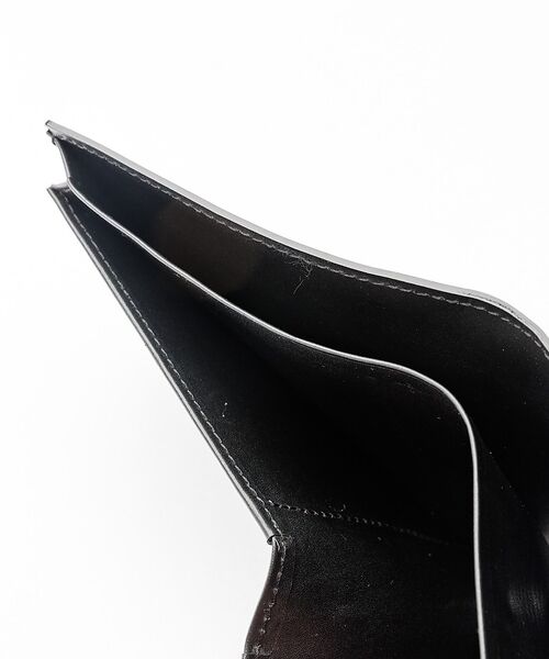 ABAHOUSE / アバハウス 財布・コインケース・マネークリップ | 【KUON】コードバンウォレット2つ折り【予約】 | 詳細4