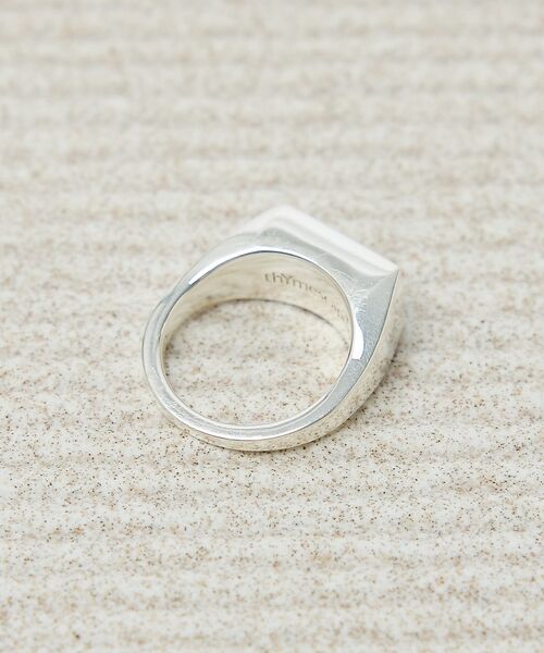 ABAHOUSE / アバハウス リング | 【UNISEX】レクタングルフラットRing【予約】 | 詳細2