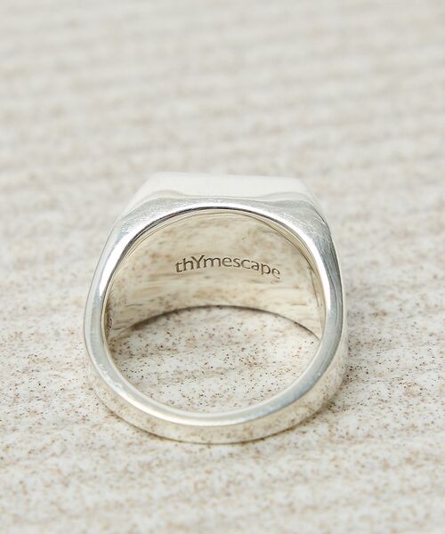 ABAHOUSE / アバハウス リング | 【UNISEX】スクエアフラットRing【予約】 | 詳細3