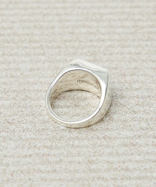 ABAHOUSE / アバハウス リング | 【UNISEX】スクエアフラットRing【予約】 | 詳細4