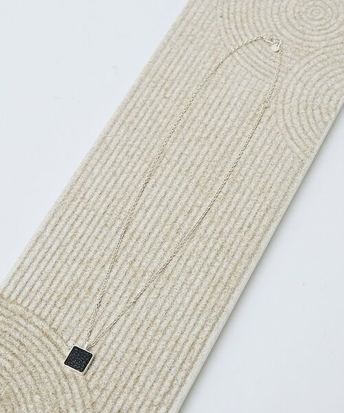 ABAHOUSE / アバハウス ネックレス・ペンダント・チョーカー | 【UNISEX】スクエアフラットNecklace【予約】 | 詳細1