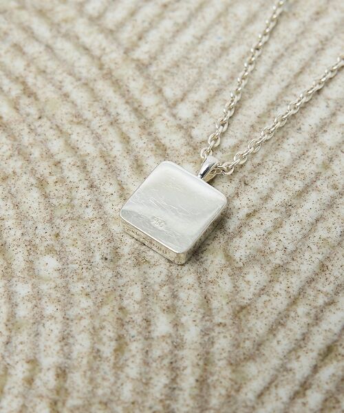 ABAHOUSE / アバハウス ネックレス・ペンダント・チョーカー | 【UNISEX】スクエアフラットNecklace【予約】 | 詳細3