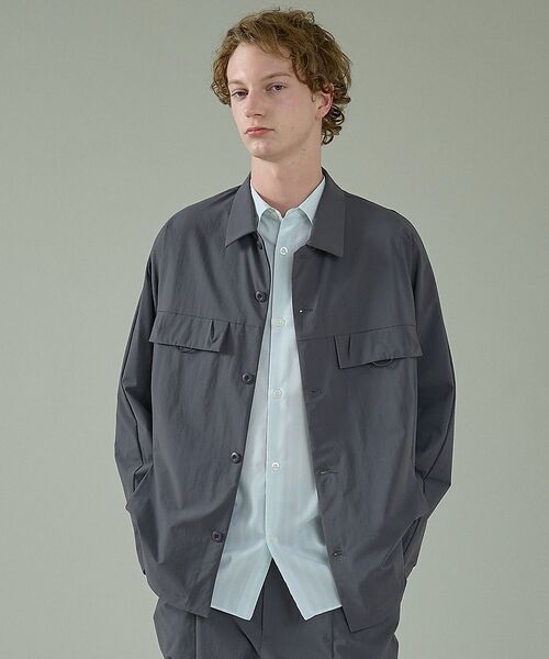 ABAHOUSE / アバハウス シャツ・ブラウス | エアリーストライプ オーバーサイズ レギュラーカラーシャツ | 詳細16