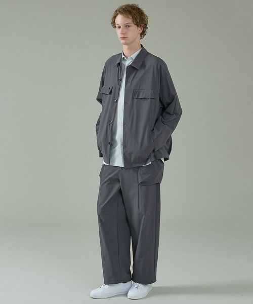 ABAHOUSE / アバハウス シャツ・ブラウス | エアリーストライプ オーバーサイズ レギュラーカラーシャツ | 詳細17