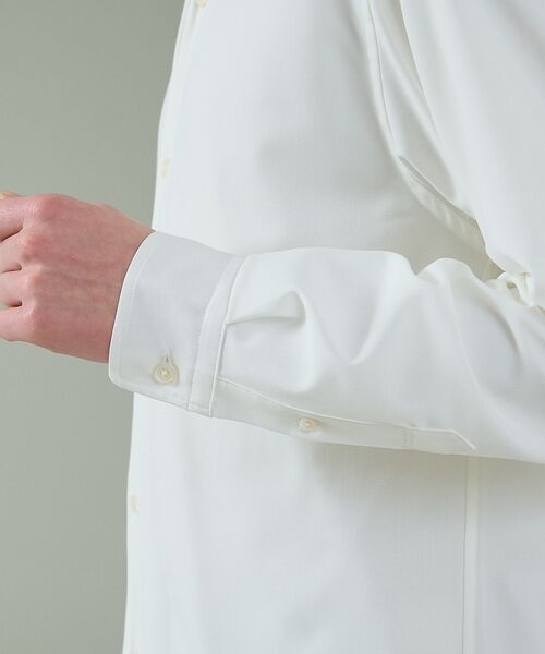 ABAHOUSE / アバハウス シャツ・ブラウス | Vネック スキッパーシャツ / バンドカラー【予約】 | 詳細5