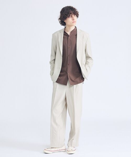 ABAHOUSE / アバハウス シャツ・ブラウス | Vネック スキッパーシャツ / バンドカラー | 詳細23