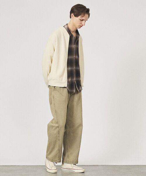 ABAHOUSE / アバハウス シャツ・ブラウス | オンブレーチェック オープンカラーシャツ / オーバーサイズ | 詳細24