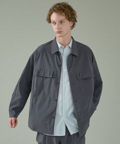 ABAHOUSE / アバハウス ブルゾン | 【CORDURA】TUCK＆DARTS コーデュラナイロン シャツブルゾン /