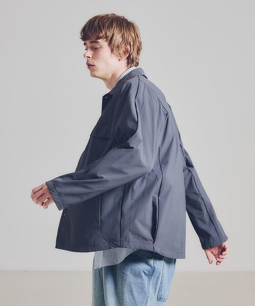 ABAHOUSE / アバハウス ブルゾン | 【CORDURA】TUCK＆DARTS コーデュラナイロン シャツブルゾン / | 詳細19